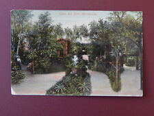 Gruß aus Park Herrenhaide. Burgstädt Wittgensdorf AK1606