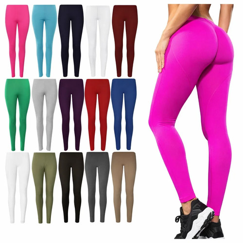 Leggings baumwolle uni - baumwolle, volle