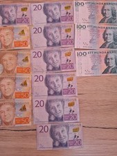 KONVOLUT SCHWEDISCHE KRONEN