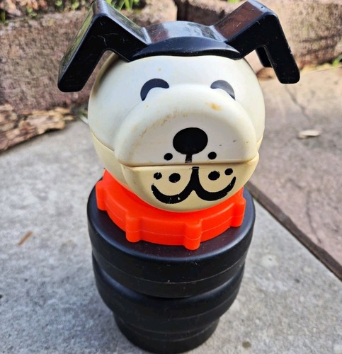 Vintage fisher price lucky dog - lucky,