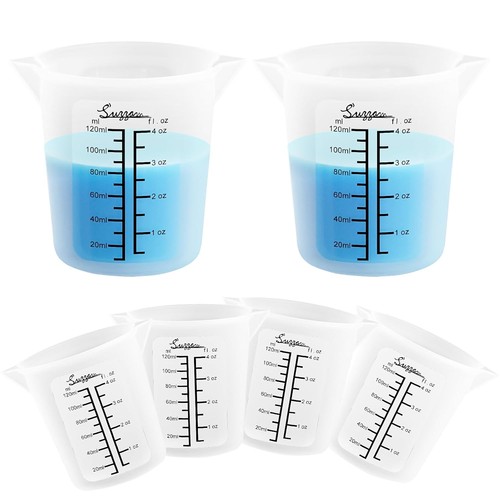 Silikon messbecher set - set, 6