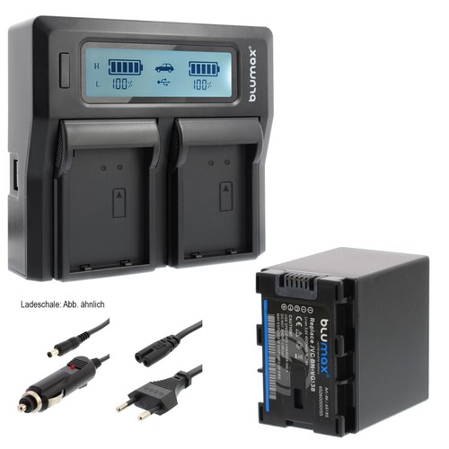 Akku lader für jvc - 1x, +