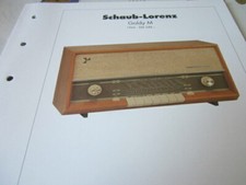 Radio Archiv N 94 Schaltplan Schaub Lorenz Goldy M, 1965
