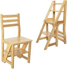 Klappbarer bibliotheksleiter - klappbarer,