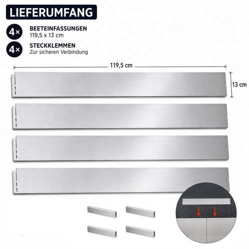 Gardenline rasenkanten 4er - gardenline,
