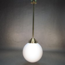 Art Deco Messing Hängelampe