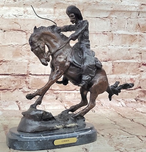Remington bronze skulptur - remington,