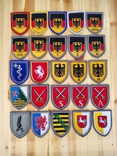 25 x VERBANDSABZEICHEN BUNDESWEHR BW KONVOLUT WBK LOGISTIKKOMMANDO GEFECHTSÜBUNG