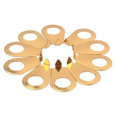 10 Stck. Metall Gitarrenknopf