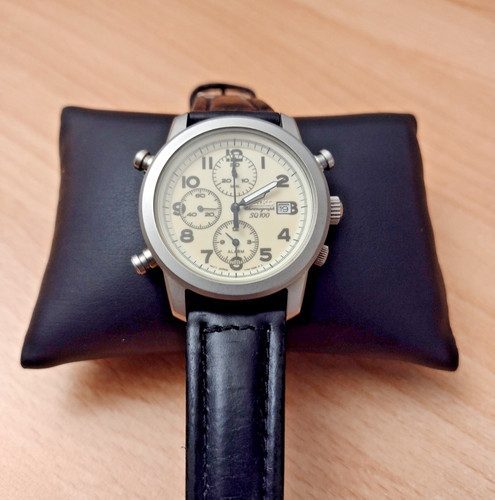 Seiko sq100 quarz chronograph - sq100,
