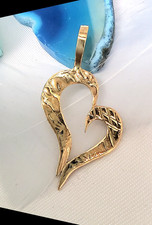 XXL-Herz-Anhänger 585 Gold