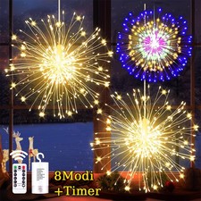 LED Lichterkette Feuerwerk