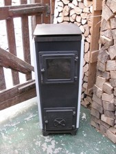 Holzofen 7,8 KW ,  Holz / Kohle-Ofen,  Kaminofen,  Garagenofen,  Werkstattofen