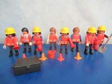 8 x Feuerwehr Mann Figuren