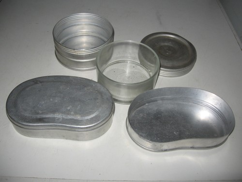 Ddr butterdose aus - aus, aluminium