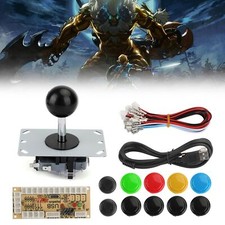 Arcade Game DIY Kits No Delay Buttons+Joystick+USB Encoder für MAME PC