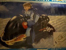 Aufblasbare Schlitten Schneerutscher SnowRacer 65 X 117 Cm Rodel ❄