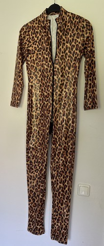 Catsuit wetlook leooptik - wetlook,