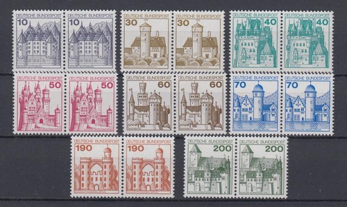 Bund 913 920 waagerechte - waagerechte, paare