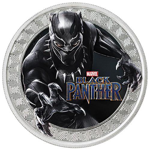 Black panther marvel 1 oz - black,