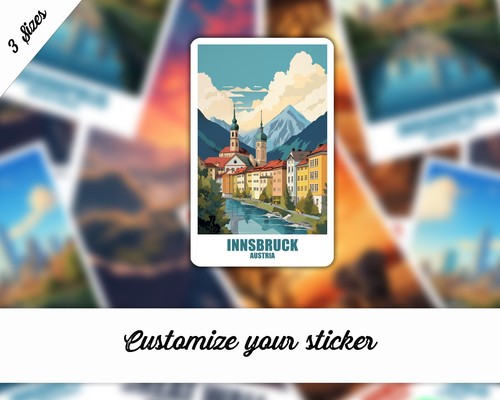 Innsbruck aufkleber - innsbruck,