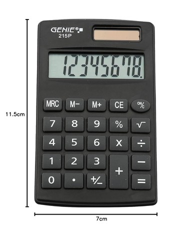 Genie 215 stelliger - 215, p8-stelliger