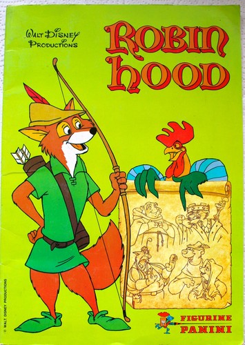 Robin hood disney panini - disney,