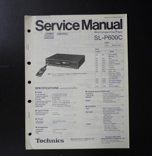 Original technics p600c - original,