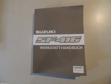 Werkstatthandbuch Suzuki Swift SF416 1990 Reparaturanleitung