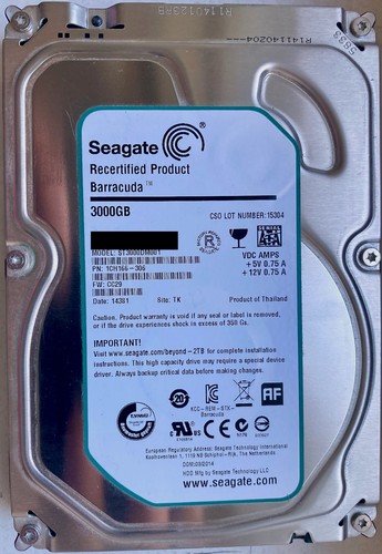 Seagate barracuda st3000dm001 - seagate,