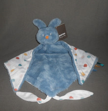 NATTOU JOLLYMEX  SCHMUSETUCH SCHNUFFELTUCH HASE BLAU  !! NEU !!