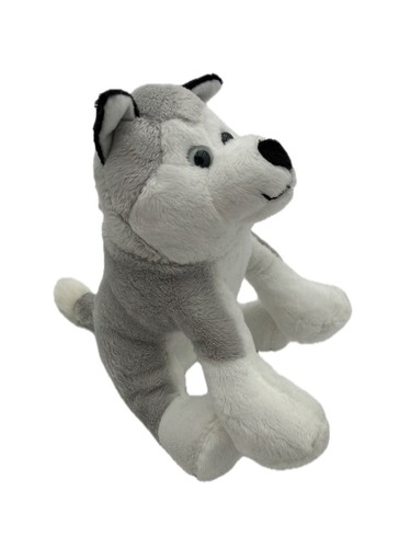 Kuscheltier husky schlitten - kuscheltier,