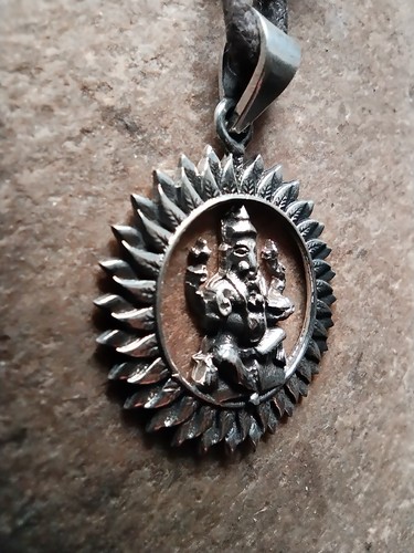 Ganesha anhänger 925er - anhänger,