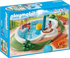 PLAYMOBIL Family Fun 9422 Swimmingpool mit Pump-Dusche, Ab 4 Jahren NEU! OVP!