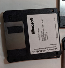 Microsoft MS-DOS 6.2 Installations Disketten GETESTET