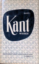 Vorkritische Schriften bis