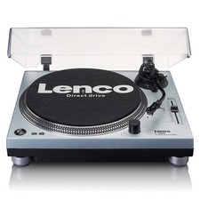 Lenco L-3809ME - Plattenspieler mit Direktantrieb - Pitch Control - USB/PC-Encod