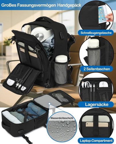 Handgepäck rucksack 40x20x25 - handgepäck,