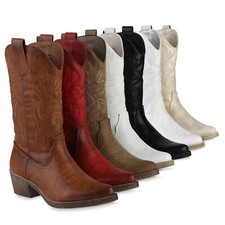 Damen Cowboystiefel Stiefel