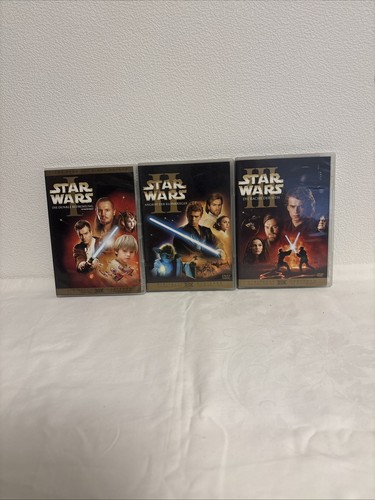 Dvd set star wars - star, 1-3