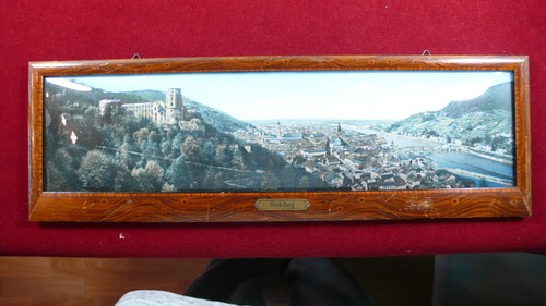 Altes perlmuttbild heidelberg - perlmuttbild,
