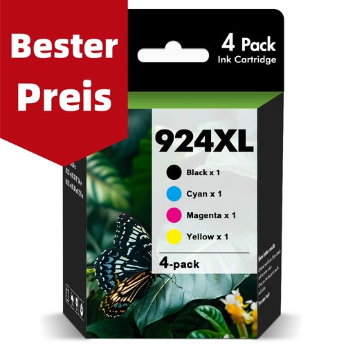 4er 924 patronen für - xl, hp