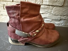 Mjus Stiefeletten 40, weinrot
