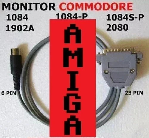 Rgb videokabel commodore amiga - rgb,