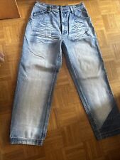 Baggy 2000er Karl Kani Jeans Blau