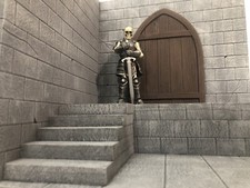 1:12 Scale Medieval Stone Wall