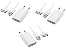 ♥ 3x USB Ladekabel Kabel Ladegerät Netzteil für Original iPhone 3GS 4 4S 30 Pin♥