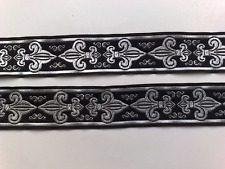 aus Farben wählen 2m LilienBorte 1,75€/m Mittelalter Webband Tracht  35mm breit