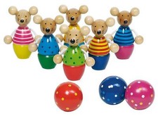 Goki Kegelspiel Speedy Mäuse