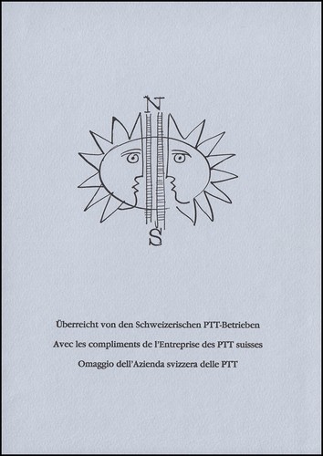 Schweiz ptt edition - schweiz, 100